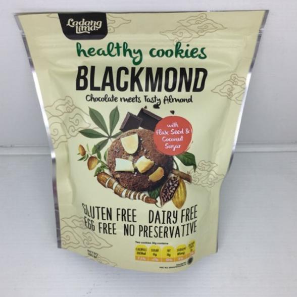

10.10 sale Ladang Lima Gluten Free Blackmond Cookies 180 gram grosir