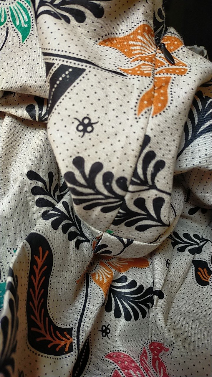 Ms Gamis Batik Jumbo Sriwedari Maxi Super Jumbo Xxxl Ld 120c. Bumil/busui Katun Sogan