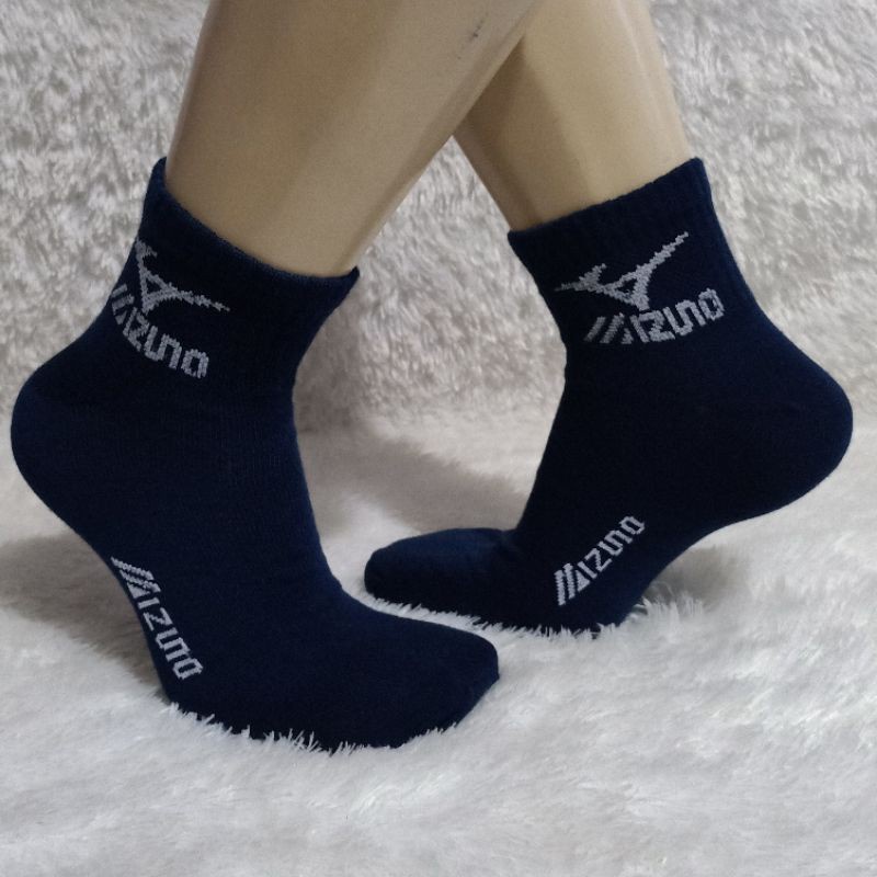 Kaos kaki pendek motif mizuno / kaos kaki pendek pria dan wanita