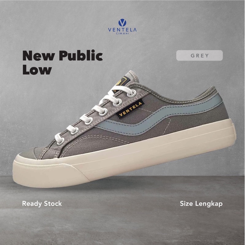 Ventela New Public Low Grey