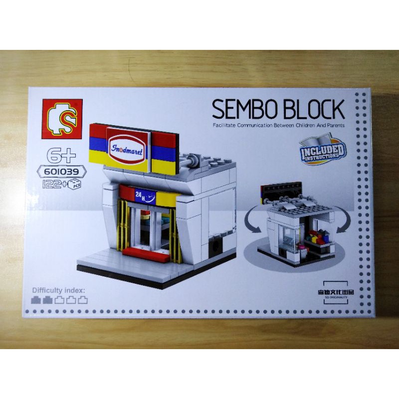 Diorama Toko Indomaret Brick Sembo Block