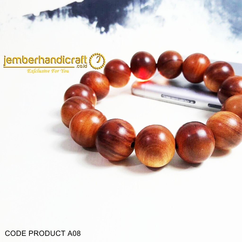 GELANG DARAH NAGA || Kayu Agatis / Kayu Raja 14mm-16mm