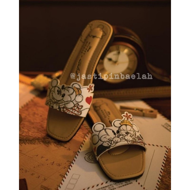 [PELUNASAN] Ittaherl X Disney Mickey Minnie Vol.3 : Dear Love Onestrap Cloud 39 41