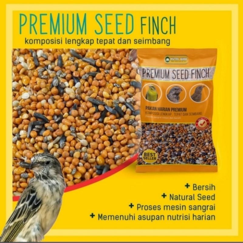 Pakan Finch blackthroat sanger PREMIUM SEED FINCH