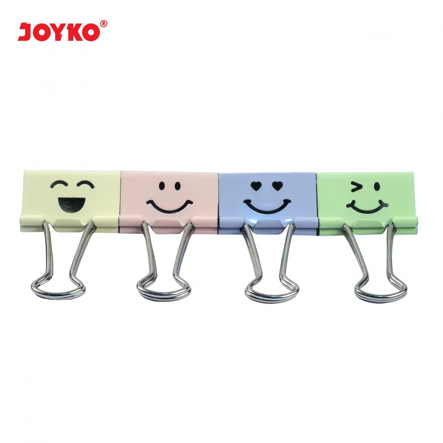 

Binder Clip / Klip / Penjepit Kertas JOYKO 111FC2 - 1 DRUM 48 PCS