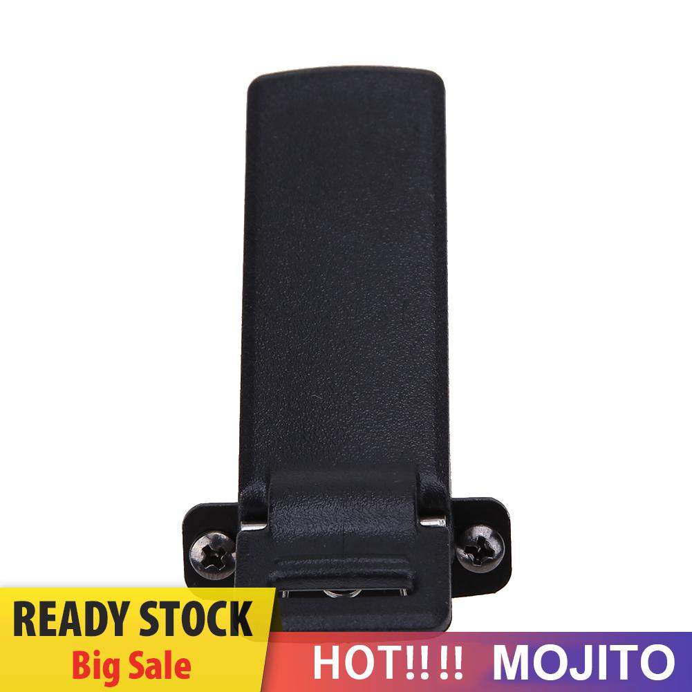 MOJITO 2Pcs Walkie Talkie Spare Back Belt Clip for Baofeng 2-way Radio UV5R