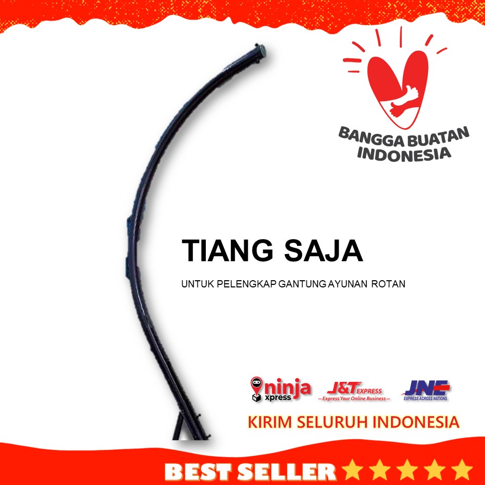 TIANG PAJANG AYUNAN ROTAN