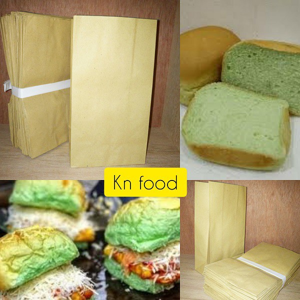 

Kemasan Paper Bag COKLAT -Packaging Burger Coklat Isi 50 PCS