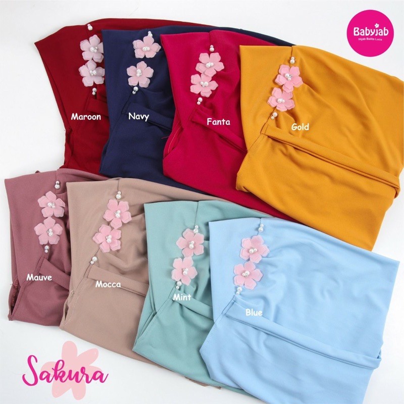 Jilbab Anak Babyjab Sakura Grade B