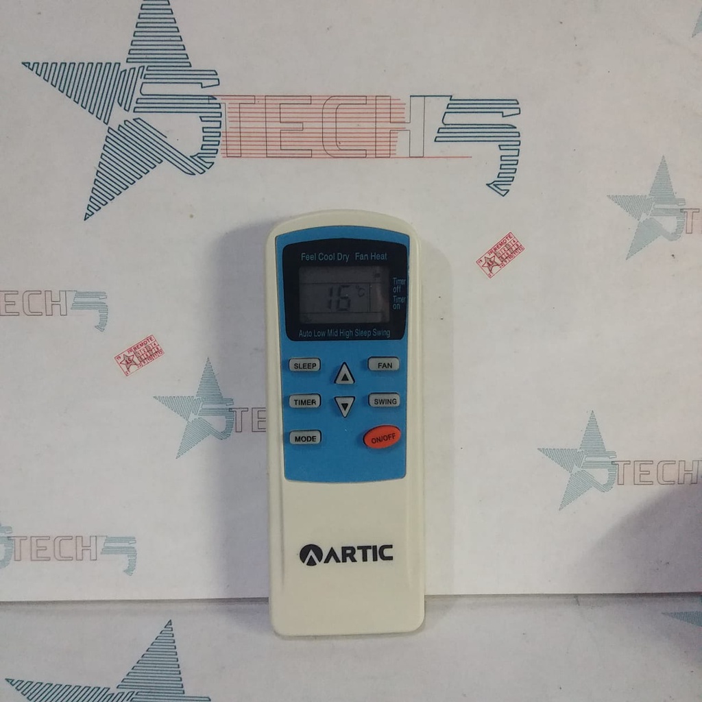 REMOT REMOTE AC ARTIC ORIGINAL ASLI KW