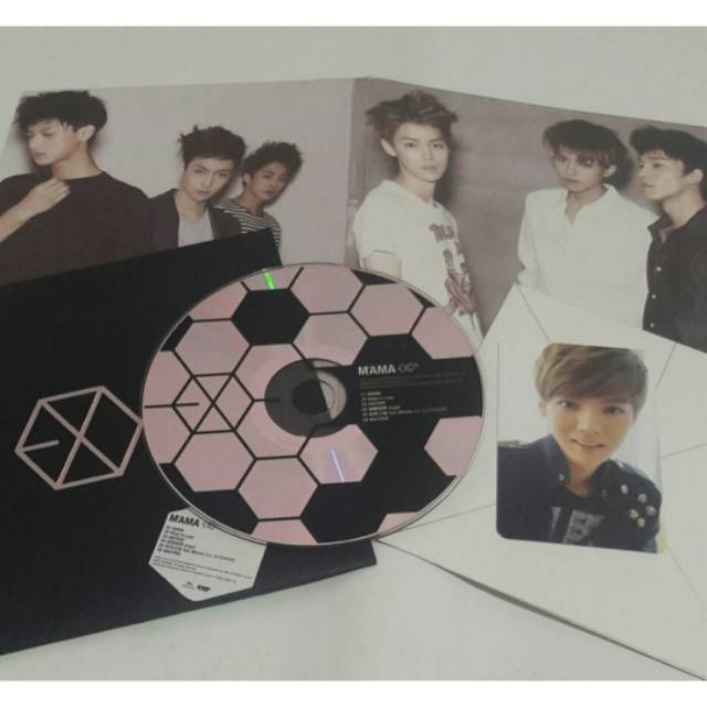 EXO ALBUM - MAMA M VER WITH LUHAN PHOTOCARD