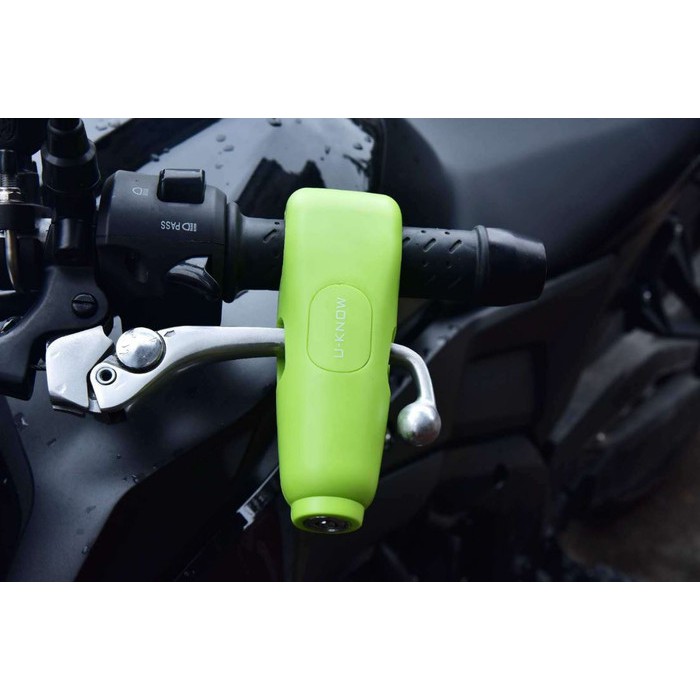 Kunci Gembok Pengaman Anti Maling Stang Motor ALARM-1