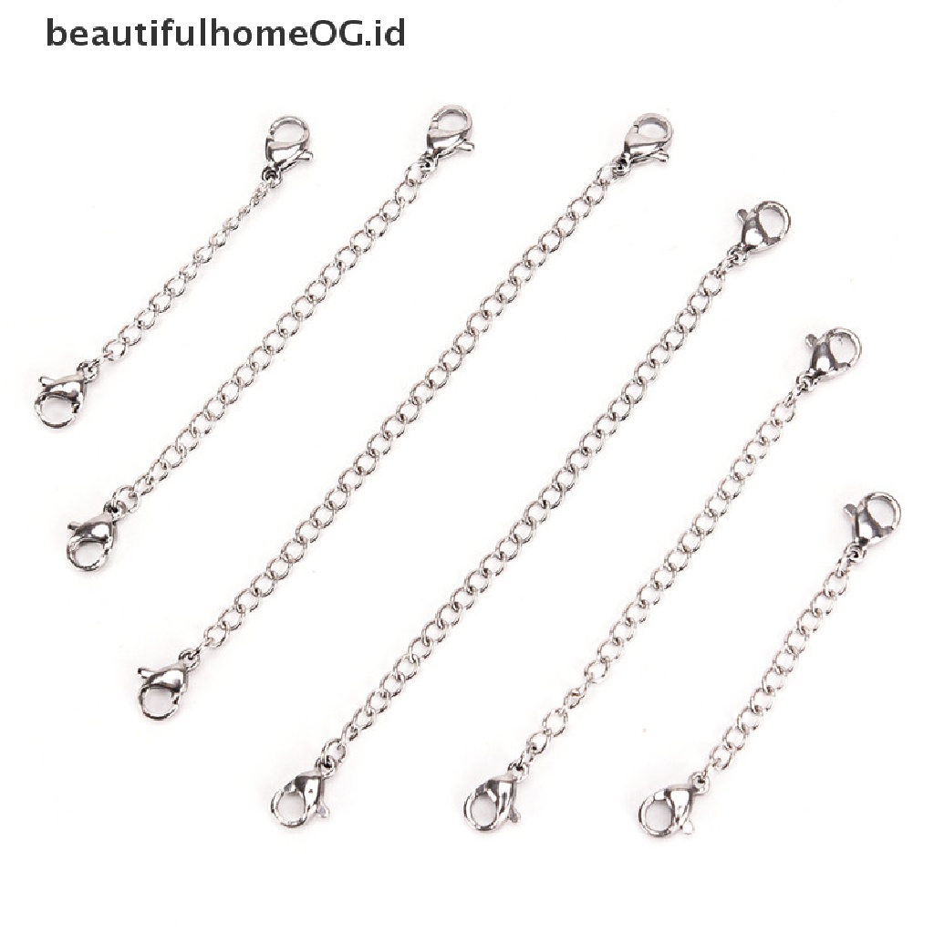 Rantai Extender Tail Links Untuk Membuat Perhiasan Kalung Gelang Dan Anting