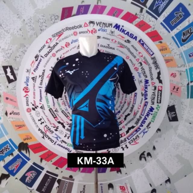 Kaos jersey voli mizuno