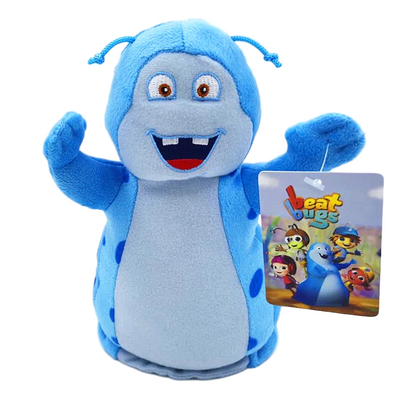 1pc / 21cm Mainan Boneka Anime Beat bugs Bahan Plush Untuk Anak