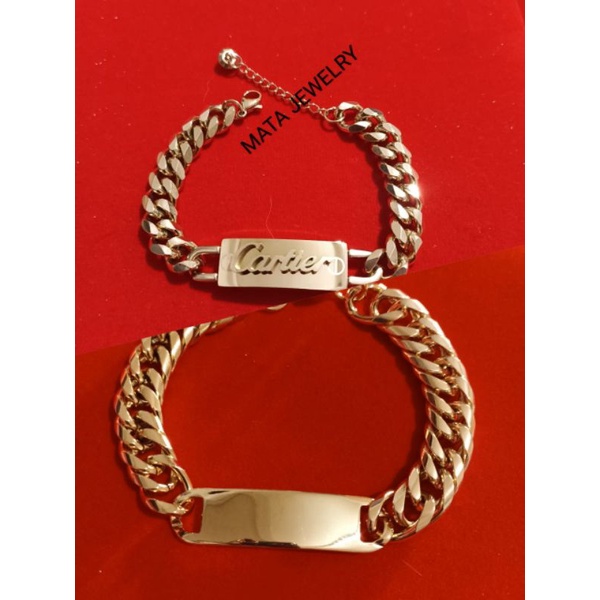 Gelang Tangan Titanium/Premium Untuk Pria dan Wanita