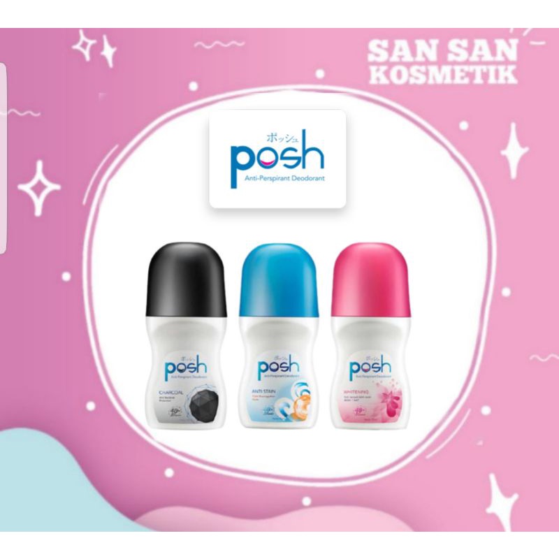 posh deodorant roll on 50ml