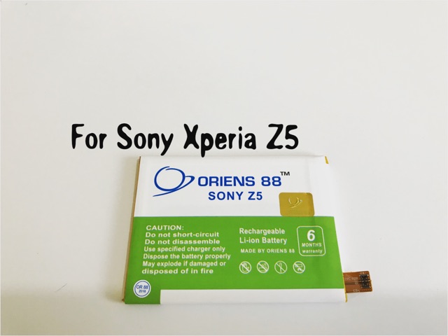 (P) Baterai batre battery Sony Xperia Z5 / E6603 double power/IC ORIENS88