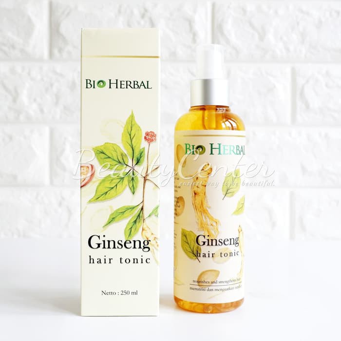 [COD] Tonic Penumbuh Rambut Mengobati Rontok dalam 2 Minggu dengan Ginseng Asli | Bio Herbal BPOM