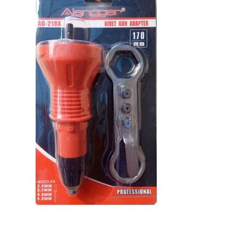 adaptor ripet electric rivet gun adapter alat tembak paku