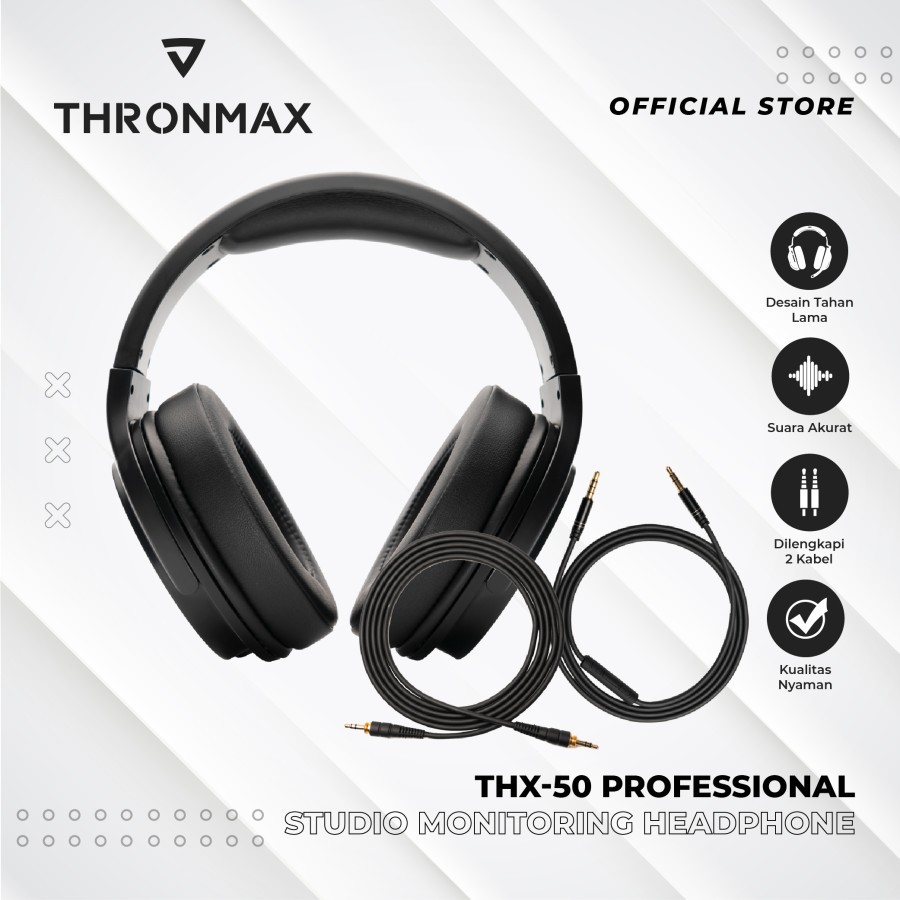 Thronmax THX50 Headphone Detachable Cable / DJ Headset