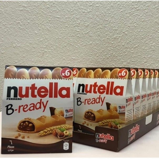 

Nutella Ferrero Wafer Coklat B Ready isi 6 Asli Arab Saudi
