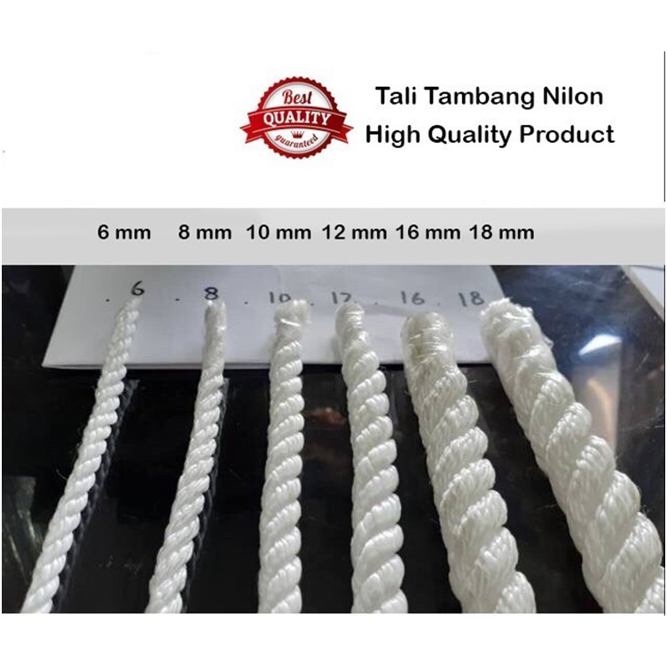 tali tambang nilon tampar dadung ikat barang,nylon rope