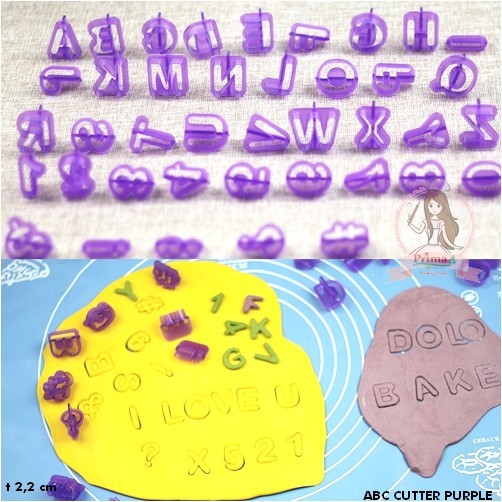 

ABC + 123 CUTTER PURPLE ( KM )