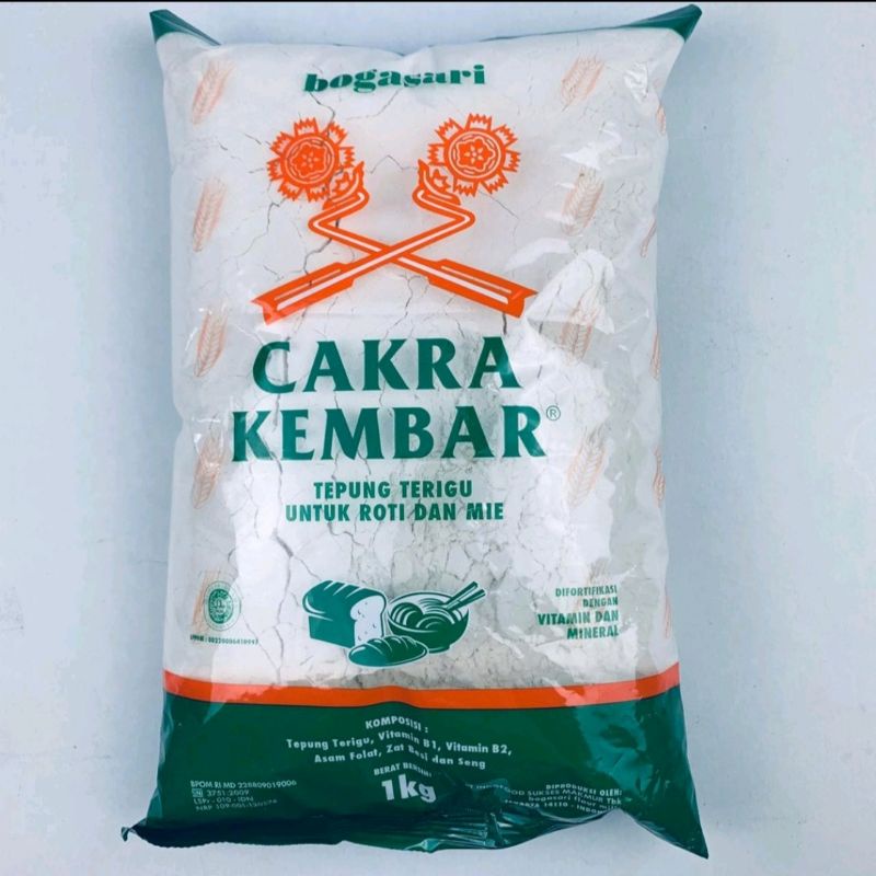 

Tepung Cakra Kembar eco pack 1kg