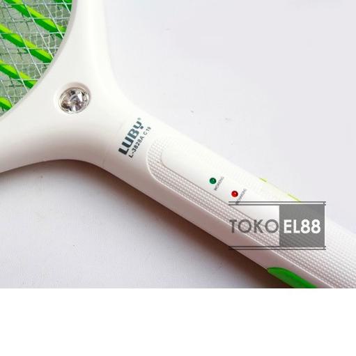 ☃ Raket Pengusir Nyamuk Setrum Listrik Luby L3828A ❈