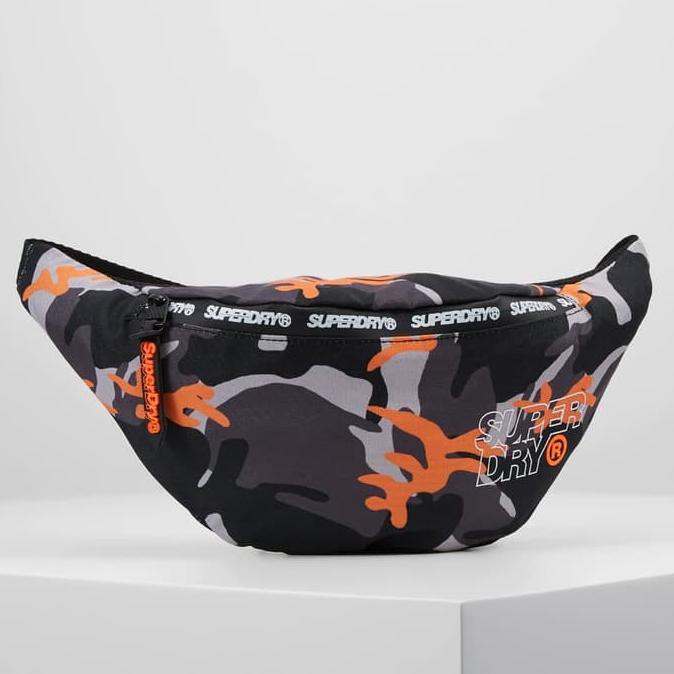 ✅ DISKON TAS SELEMPANG MURAH MERIAH✅ ORIGINAL SUPERDRY CAMO WAIST BAG CROSS BODY TAS SELEMPANG