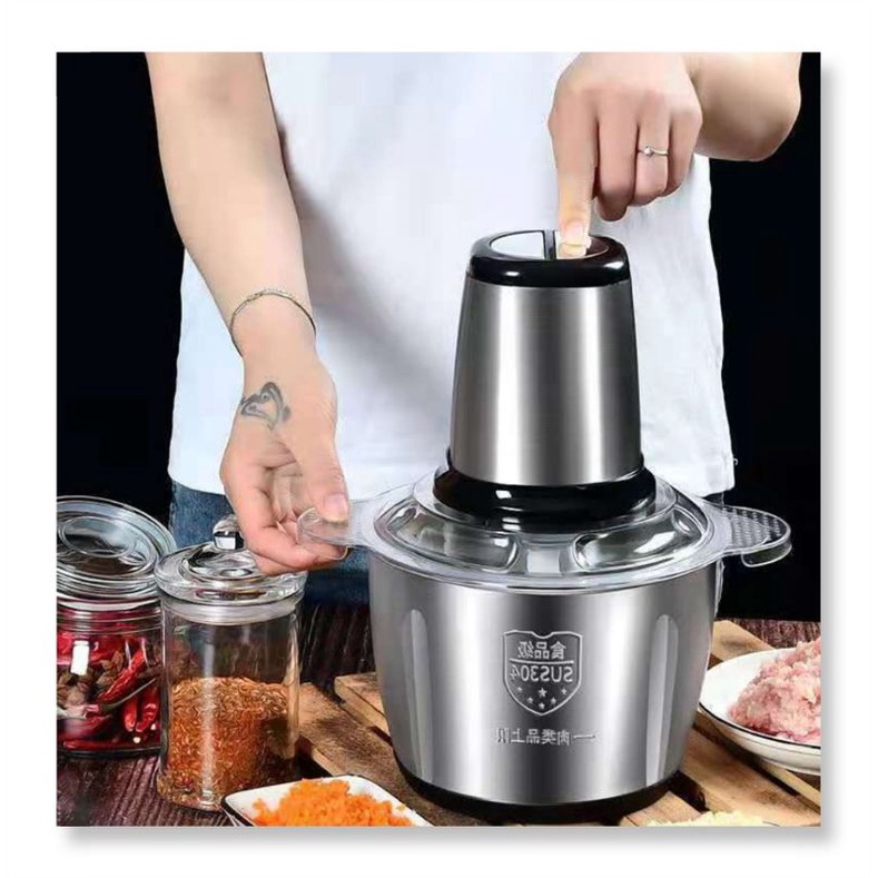 Alat penggiling bumbufood shopper terlaris/food processor stainless