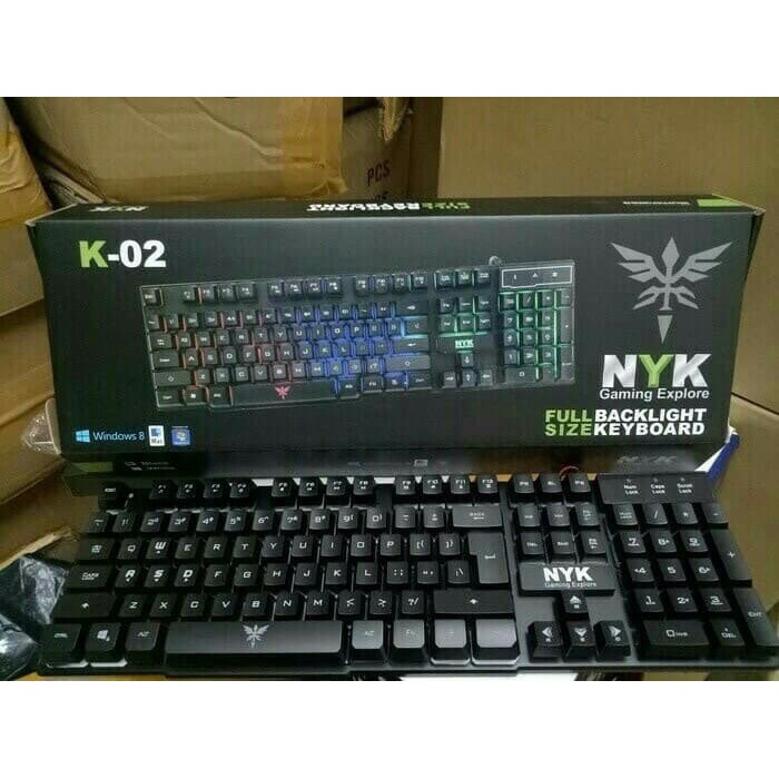 Keyboard gaming NYK K-02 BACKLIGHT full size NYK