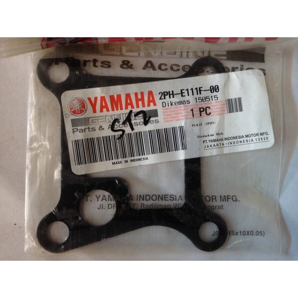 Plat Tahanan Noken As - Mio S Z Fino X Ride 125 M3 Asli Yamaha 2PH-E111F-00