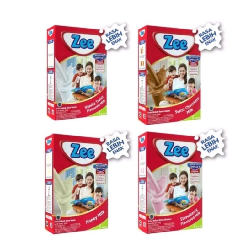 

Zee Reguler Vanila Twist / Honey Milk / Swizz Chocolate / Strawberry 350gr