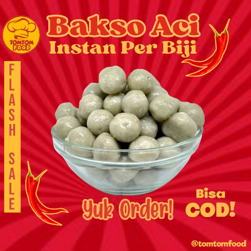 

Baso Aci Ayam Instan Garut Per Biji Termantap / Baci Boci Enak Gurih Murah ( 10 biji