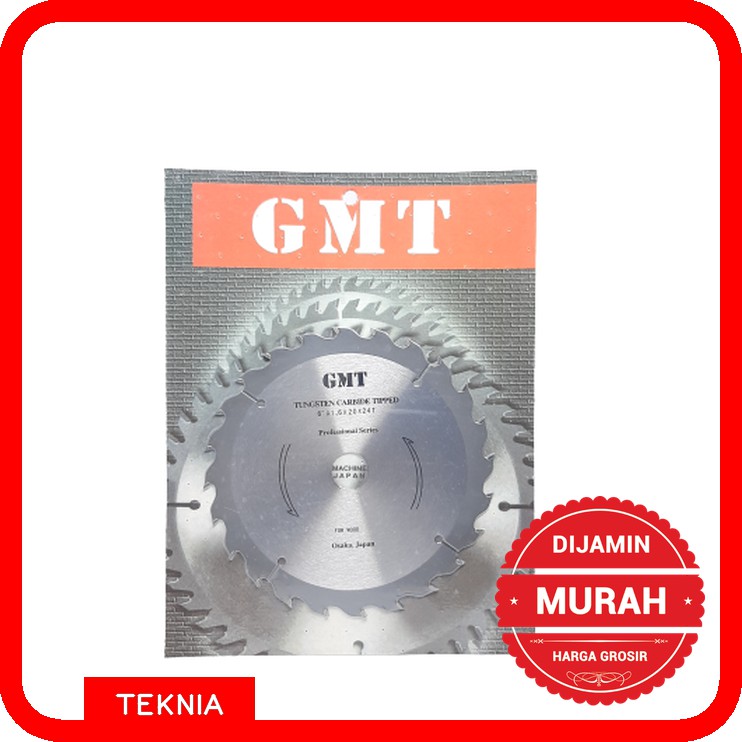 Mata Gergaji 6 &quot; x 24 T GMT Tipis - Tungsten Carbide Tipped