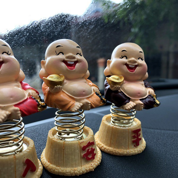 Pajangan Mobil MAITREYA Goyang - goyang Coil Series 4 in 1