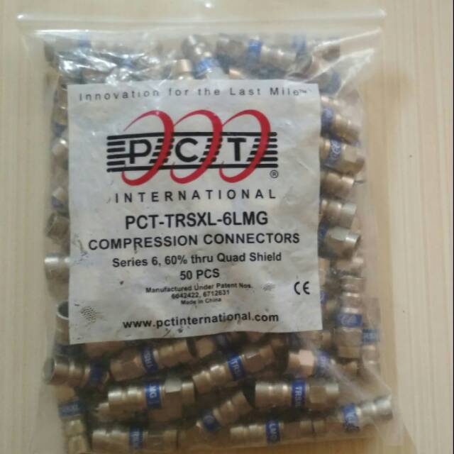 Konektor RG 6 PPC original murah