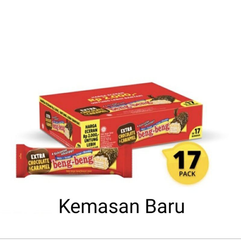 

Beng-beng biskuit coklat/ kotak