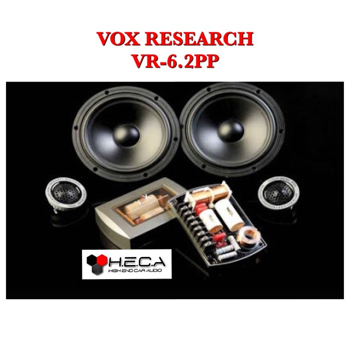 Cuci Gudang VOX Research VR-6.2PP Speaker Split Pintu Mobil 6.5Ã¢ÂÂ