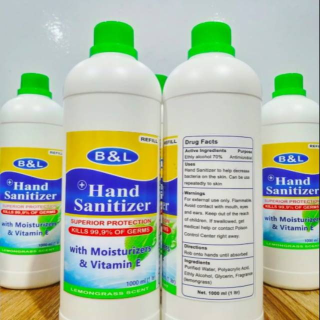 Jual B&L Hand Sanitizer (gel) | Shopee Indonesia