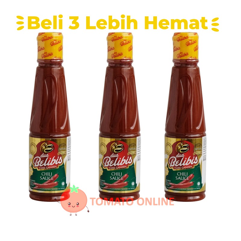 Dua Belibis Saus Cabe Sambal Botol 135 ml 135ml