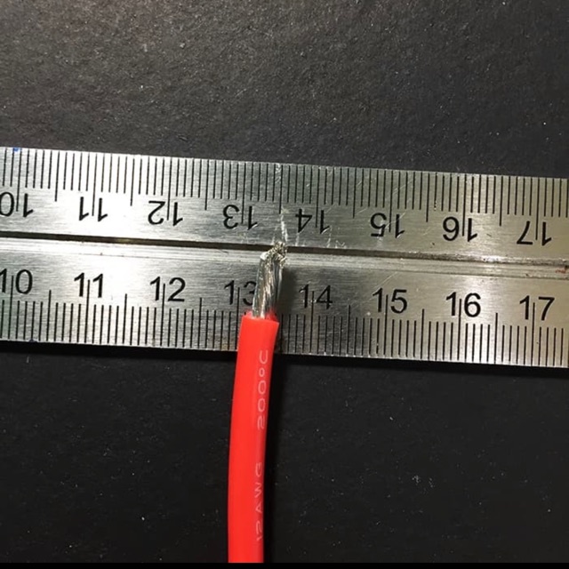 Kabel Silicon AWG-12