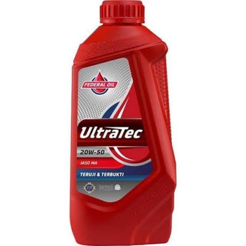 Oli Motor Bebek Federal Ultratec 1Liter SAE 20W-50