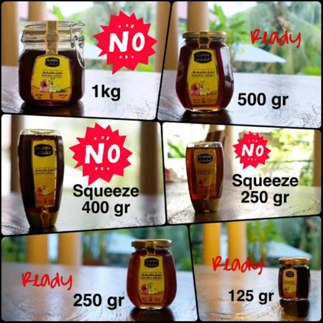 

Madu Al-Shifa 500gr/250gr/125gr