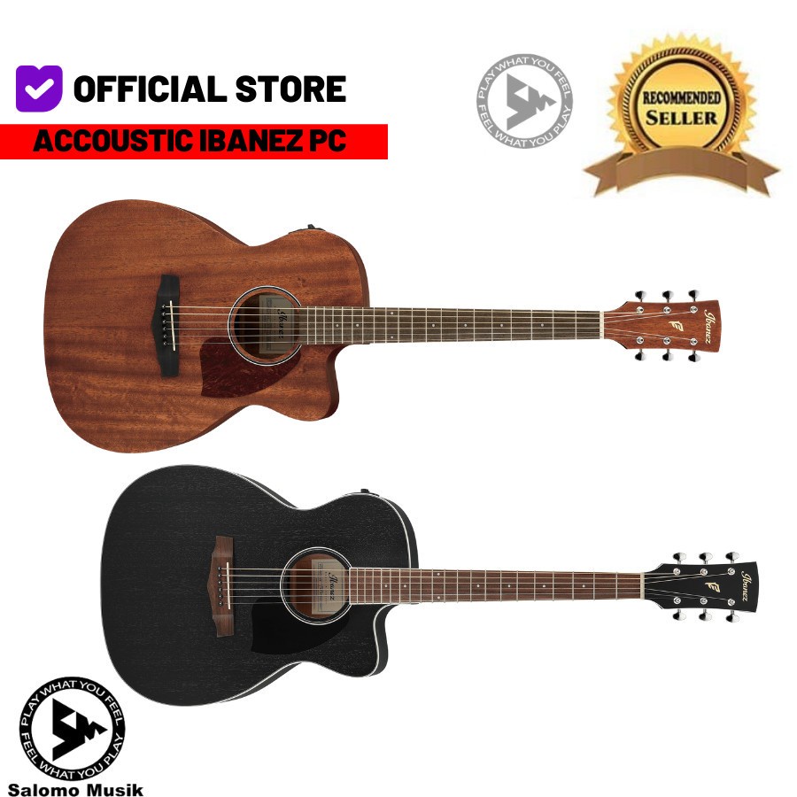 Gitar Akustik Accoustic Elektrik Ibanez PC12MHCE PC14MHCE OPN