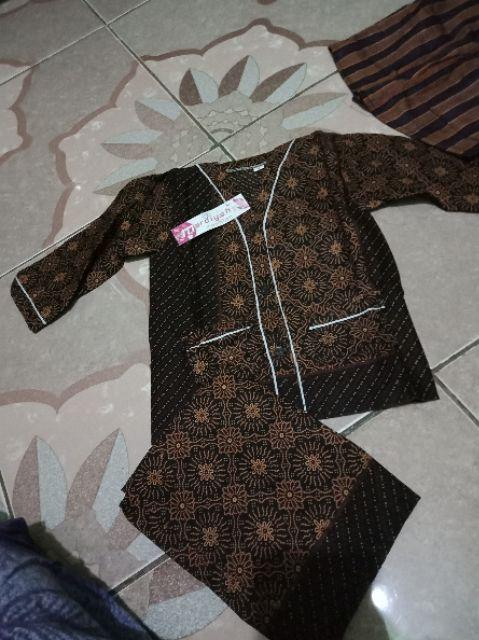 Setelan Piyama Batik Anak, Setelan Batik Anak, Baju Batik Anak, Batik, Piyama