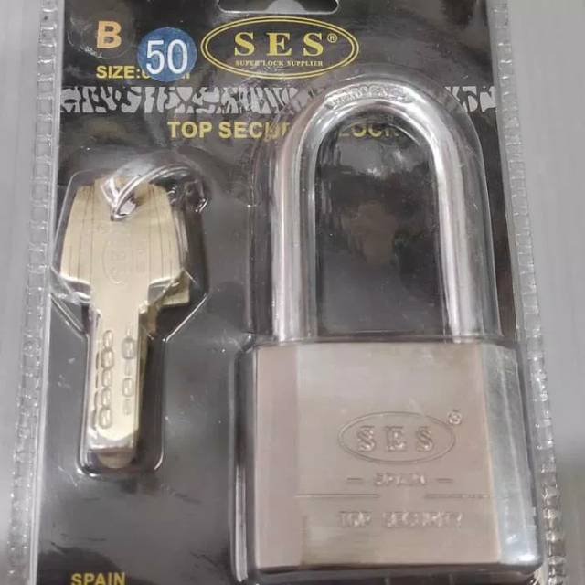 Paling Murah Gembok Ses 50 Mm Kunci Komputer Leher Panjang DQK9VgHxlYO1V