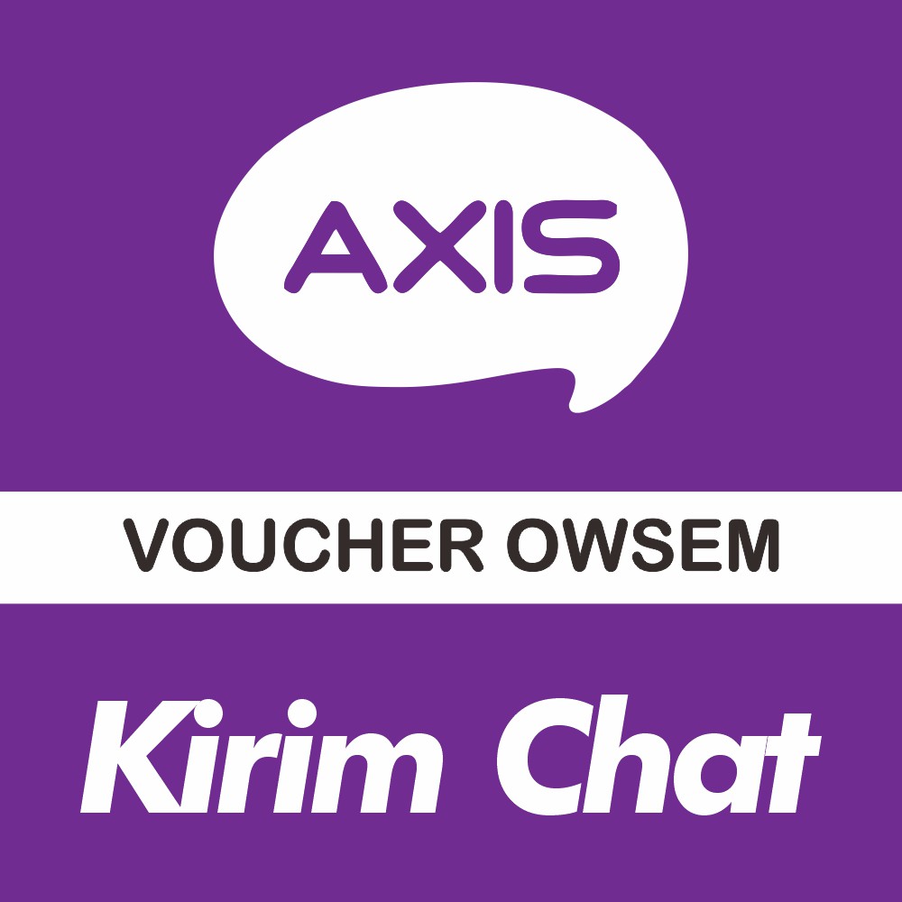 Voucher Axis Aigo Kuota Data Owsem (Kirim via Chat)